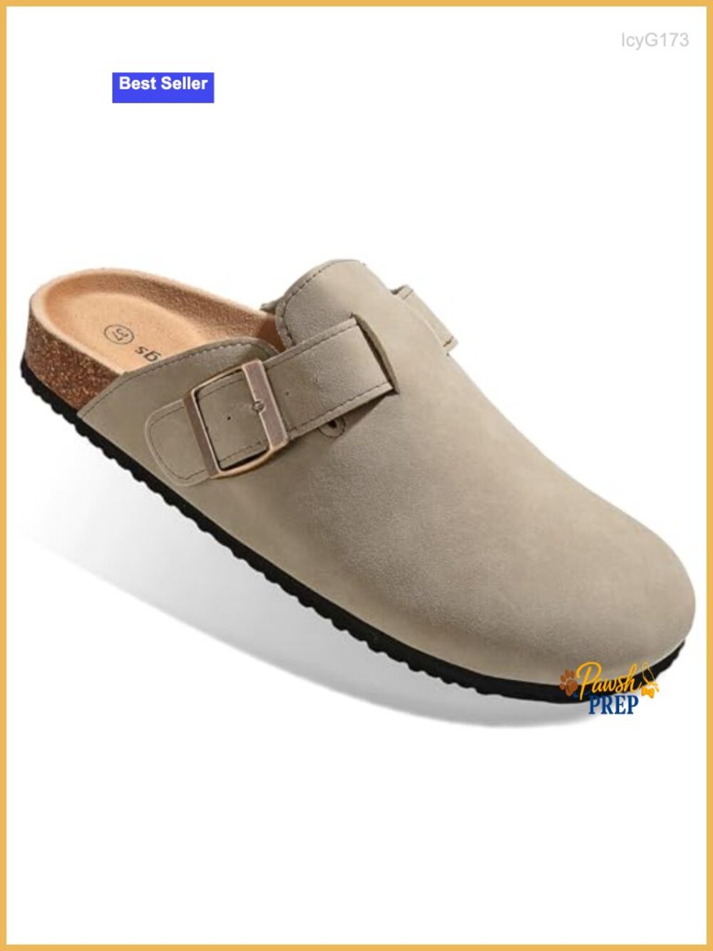 Fleece-Lined Clogs Sandals Nurse Work Shoes Memory Foam Cork Footbed